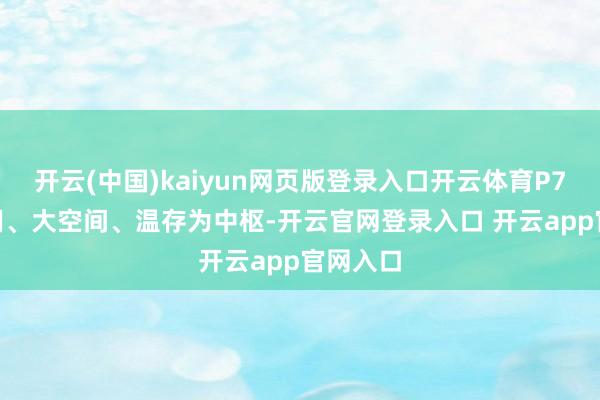 开云(中国)kaiyun网页版登录入口开云体育P7+ 以家用、大空间、温存为中枢-开云官网登录入口 开云app官网入口