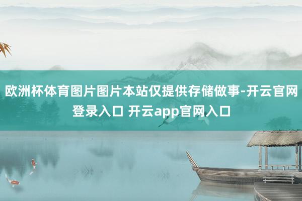 欧洲杯体育图片图片本站仅提供存储做事-开云官网登录入口 开云app官网入口